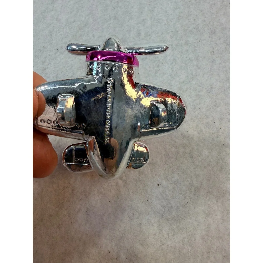 Hallmark Keepsake Ornament 1992 Daughter Bunny Rabbit Airplane Pilot QX503-1